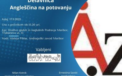 Delavnica – Angleščina na potovanju
